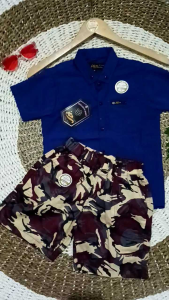 baju celana pendek . kemeja setelan celana setelan anak  kemeja anak clana anak