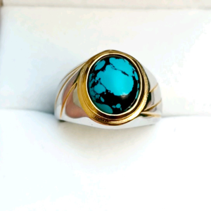CINCIN BATU PIRUS BIRU SIZE KANTORAN