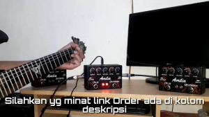 Efek Gitar Double AVRILIA GOLD distorsi+delay