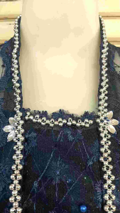 Kebaya Wisuda Baru Biru Navy Kutubaru / ATASAN KEBAYA BROKAT PREMIUM/ HARGA PROMO