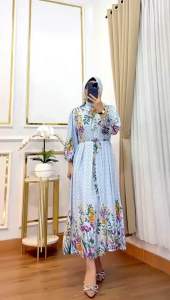Midi Dress dlower free hijab
