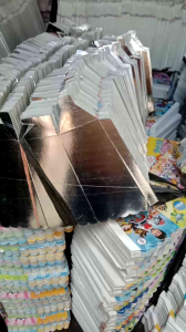 PROMO kertas popcorn (100pcs) ukuran 12x6