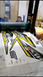 Stiker Striping Lis Les Body Motor Beat 2018 Standar