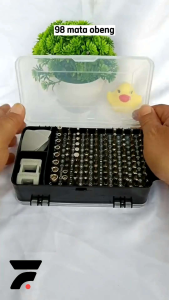 Obeng Set 115 in 1 Obeng Multifungsi Service HP Laptop Kamera Elektronik dan motor
