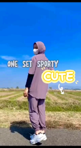 Setelan Sporty Wanita: Pilihan Baju Olahraga Hijab, Syakil & Muslimah