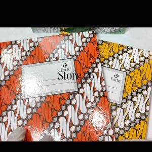 (Pack) Hardcover kuarto 100 lembar / buku tulis quarto