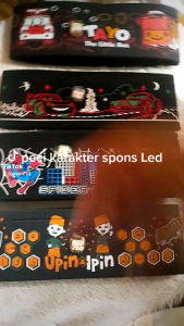 TERLARISPECI ANAK KARAKTER NYALA(BAHAN BELUDRU&BAHAN SPON)