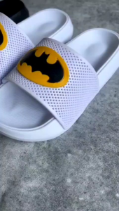 Sandal Anak Karakter Hero Cowok dan Cewek Sandal Slide Ukuran 28 Sampai 37 (Tanpa Lem)