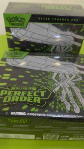 (READ DESCRIPTION FIRST) Pokemon TCG Mega Evolution Perfect Order ETB Elite Trainer Box (Sealed) + FREE Pokemon Card Keychain Gift