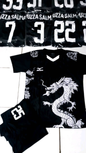 KAOS BAJU BOLA ANAK2 SD SSB GRATIS NAMA NOMOR
