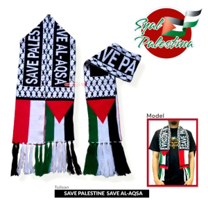 Syal Palestina Pria Wanita Cowok Sorban Indonesia