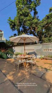 Set meja makan kursi 4 outdoor minimalis terbaru MM Home decor Jepara material kayu jati solid berkualitas meja makan minimalis jati meja makan bulat kursi 6 meja makan jati jepara meja cafe jati meja makan ukiran kursi makan set meja makan mewah terbaru