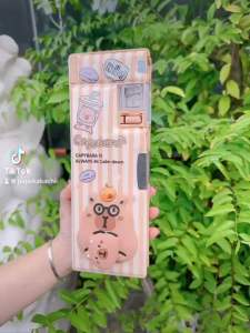 Hộp Bút Hít 2 Mặt Đa Năng CAPYBARA Trà Sữa Gấu Dâu Vịt Phi Hành Gia Cute Mẫu Mới 2024