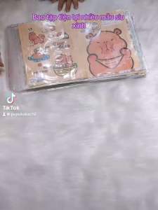 Xấp 10 Tờ Bao Tập Tiện Lợi (Sẵn Giấy Kiếng) CAPYBARA LOOPY KUROMI CINNAMOROLL MELODY Mới 2024 Khổ A5