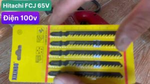 Máy cưa lọng Hitachi hàng bãi xài điện 100 volt