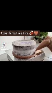 Topper Cake Ultah Karakter Free Fire