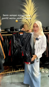 Jaket Kulit Wanita Casual Jessica Terlaris