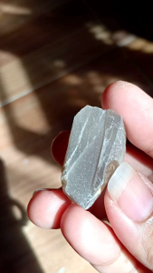 Grey Moonstone 🌝 | มูนสโตนสีเทา #GM5 #หินดิบ หินธรรมชาติ หินสะสม  น้ำหนัก 15 g