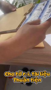 Kệ hộp mica checklist tài liệu khổ A4 đứng và ngang cho doanh nghiệp