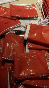 BENDERA MERAH PUTIH PROMO BESAR KAIN KATUN TEBAL HALUS MURAH U- 60x 90 cm