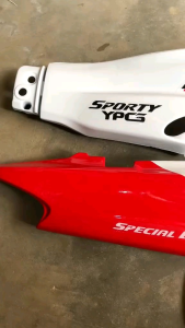 COVER BODY YAMAHA FIZ R / VEGA R LAMA MALBORO MERAH PUTIH + PET + BOX AKI + STRIPING