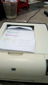 Printer Hp Color LaserJet CP1525n Laser color