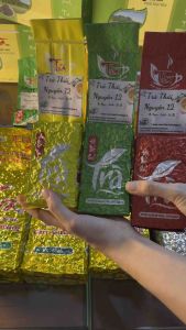 Chè đặc sản Thái Nguyên 1kg (10 túi 100g)_Tặng kèm túi xách