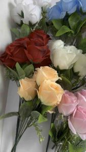 Bunga mawar buket artificial palsu imitasi hias dekorasi