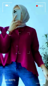 Atasan wanita AZKA-TOP/blouse polo linen/kemeja wanita terbaru/atasan wanita Korea style