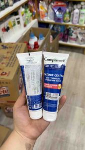 [Tem Phụ Đủ VAT] Gel Tẩy Tế Bào Chết Da Mặt Giảm Mụn Sáng Da Compliment No Problem 80ml