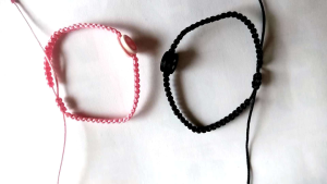 Gelang couple Spiderman Gelang anyam miles & gwen