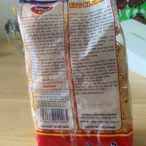 [SG STOCK] EGG NOODLES 500g/Bag ( 17.6 OZ) - VIETNAMESE HIGHT QUALITY NOODLES.