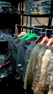 heboooh promo !!! celana pendek loreng bahan katun semy/woll berkualitas