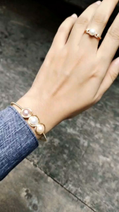 SET GELANG & CINCIN MUTIARA LOMBOK AIR TAWAR