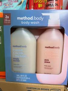 Nguyên Set 2 Chai Sữa Tắm Method Body 828ml Bản Mỹ.