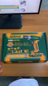 JADEVER สว่านแบตเตอรี่ไร้สาย 20V รุ่น JDCDP521 รับประกัน 1 ปีเต็ม พร้อมแบต 1 ก้อน และ แท่นชาร์จ