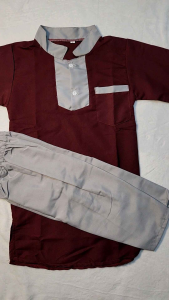 setelan koko kurta anak jubah anak anak usia 1-12 tahun