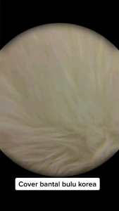 Cover bantal sofa bulu import lembut tidak mudah kusut