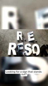 Stainless Letter DIY Wallmount 14 inches