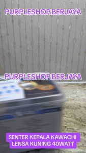 FREE KARDUS & BUBBLE WRAP Kawachi Senter Kepala 40Watt Cahaya Putih dan Kuning LY 340A FREE COVER KUNING