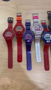 jam tangan-crazy colour-water resintant-full set packing-ready stock