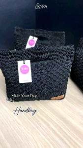 Tas rajut joly handbag (24 x 20)