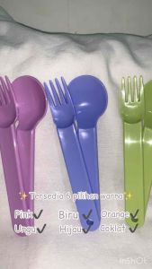 Sendok Garpu Set Tulipware