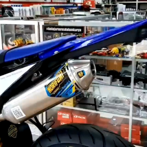 Knalpot Racing Norifumi Rocket 4 & Motor CRF 150 KLX 150 DTRACKER 150 WR155 SUPERMOTO