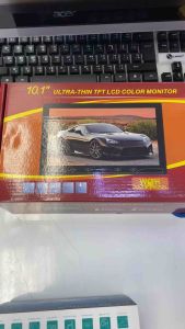 จอมอนิเตอร์ติดรถยนต์ ขนาด10.1นิ้วM10 HDMI ต่อตรง12v ปลั้กรถ ปลั้กบ้านในกล่อง