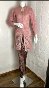 kebaya sanghai kancing oval Matt borkat katun pilihan dengan kancing aktif dan full furing cocok untuk acara pesta pernikahan dan wisuda / kebaya katun / kebaya modern - Lazada