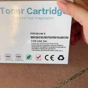 Hộp mực in 12A (Q2612A/CRG303) dùng cho máy in HP 1010/1020/1022/1018/3050/ Canon 2900/ 3000 - Mới 100%