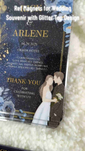 Ref Magnet 150 pcs for Souvenir Giveaway Gift or Token with Photo top Design Pink