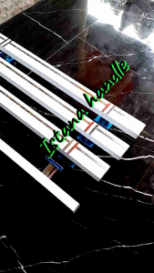 4Pcs Handle Pintu Rumah Minimalis 80Cm Diameter Pipa 2CM X 4CM Tarikan Pintu Rumah Full Stainless Stell