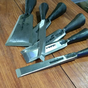 COD PAHAT KAYU TATAH BOBOK PERKAKAS TUKANG BAHAN BAJA PER 1SET (5PCS)